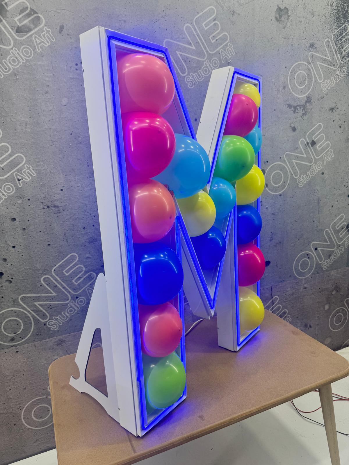 Hayallerinizi Yansıtın  Kutu Harfler  RGB Neon LED ışıklı Harfler  ile Etkinliklerinizi Güzelleştirin!