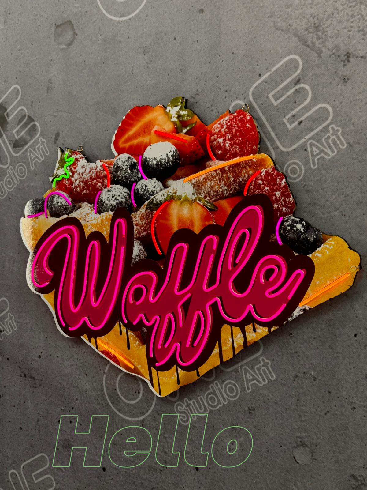 Lezzetli bir Yolculuk Waffle