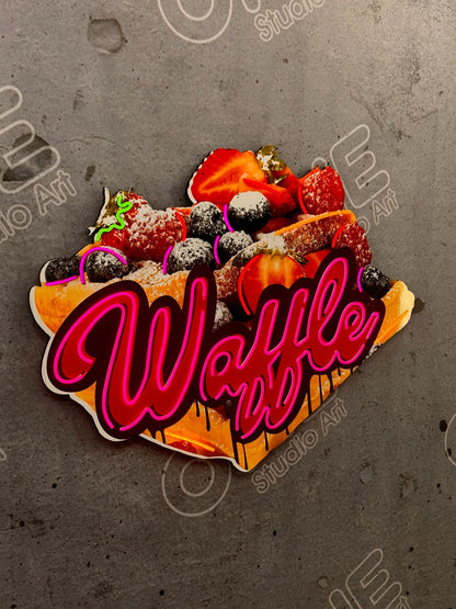 Lezzetli bir Yolculuk Waffle