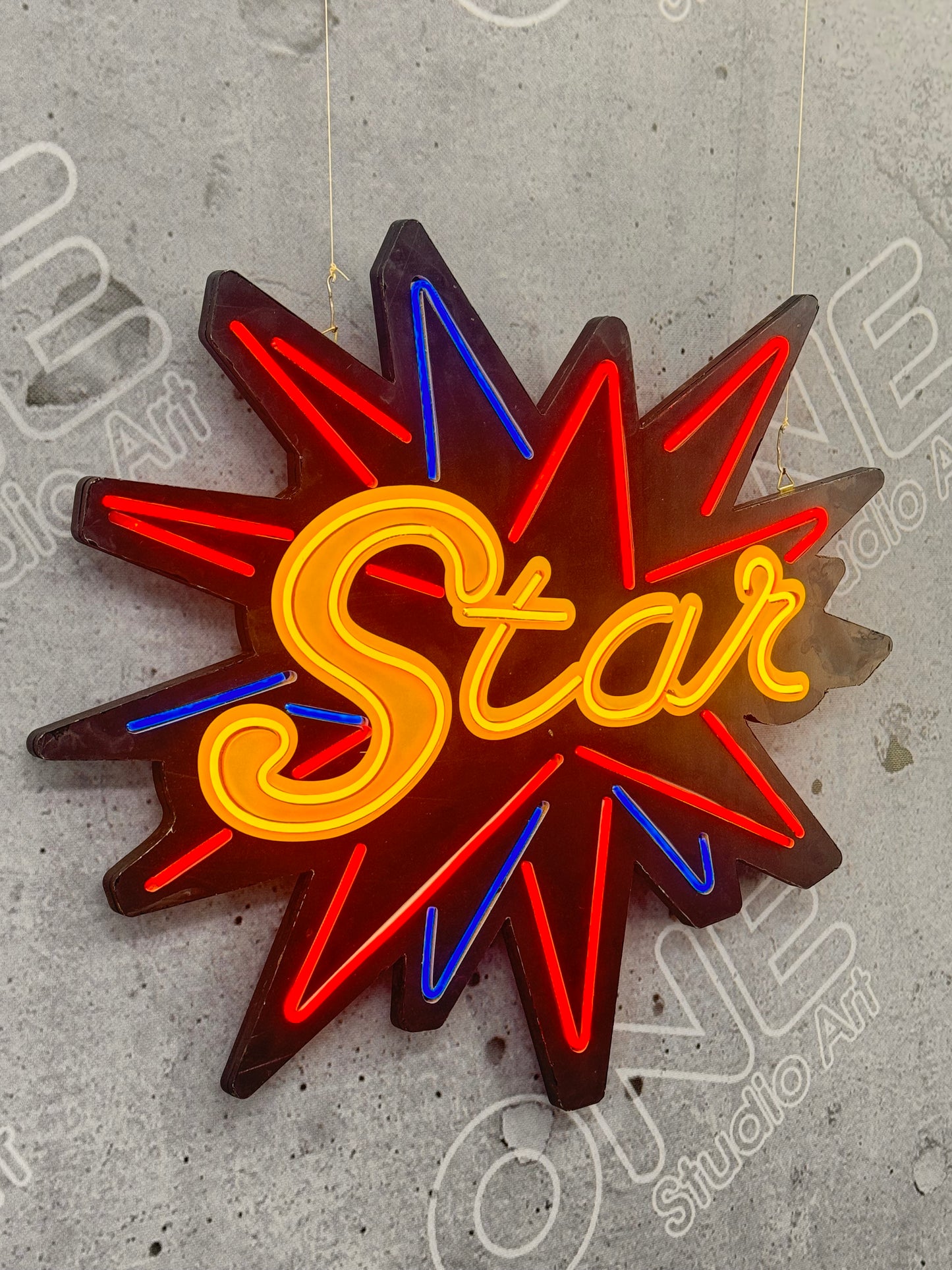 Star Dekor led Neon Tabela