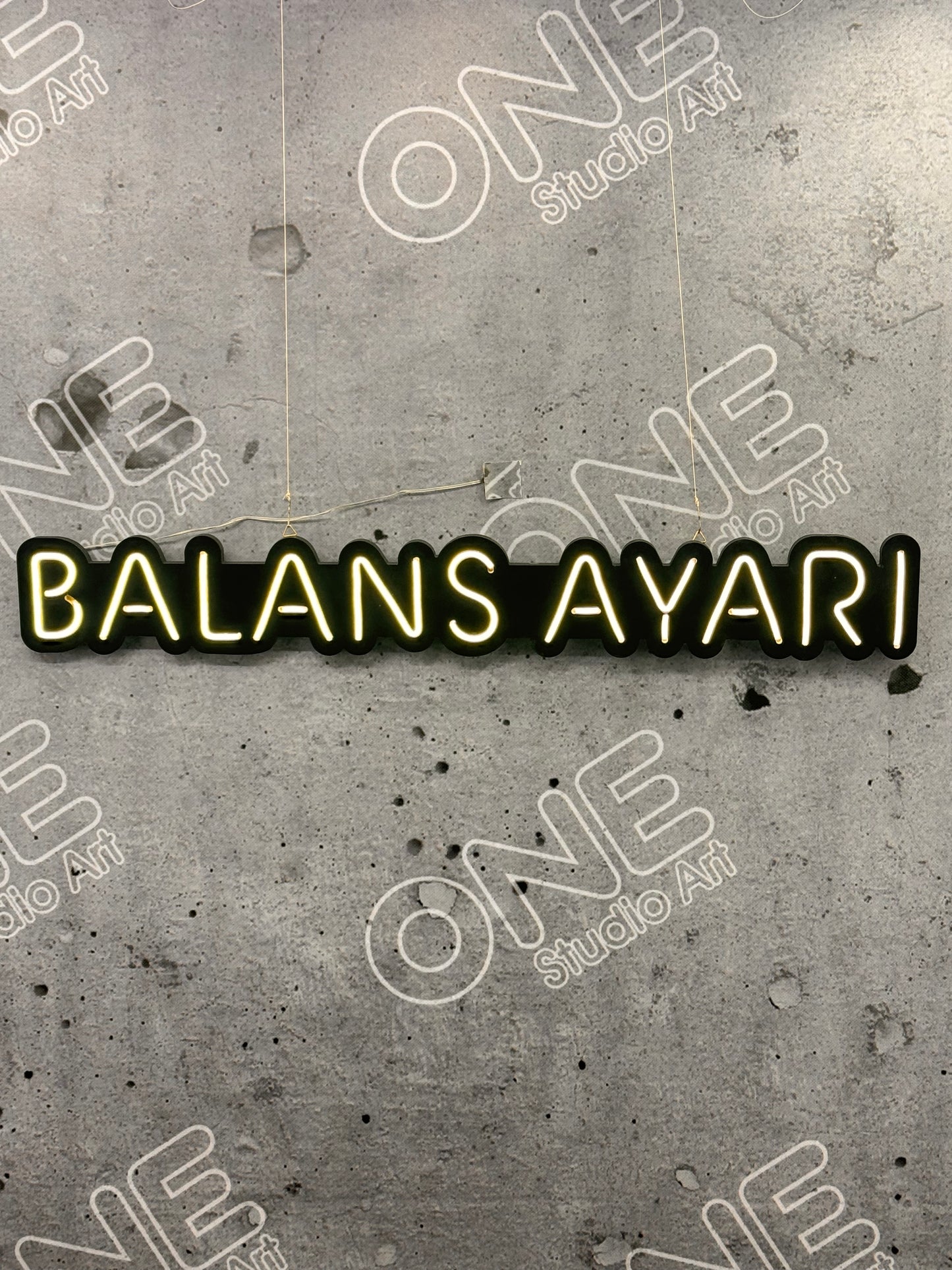 Balans Ayarı Led Neon Tabela