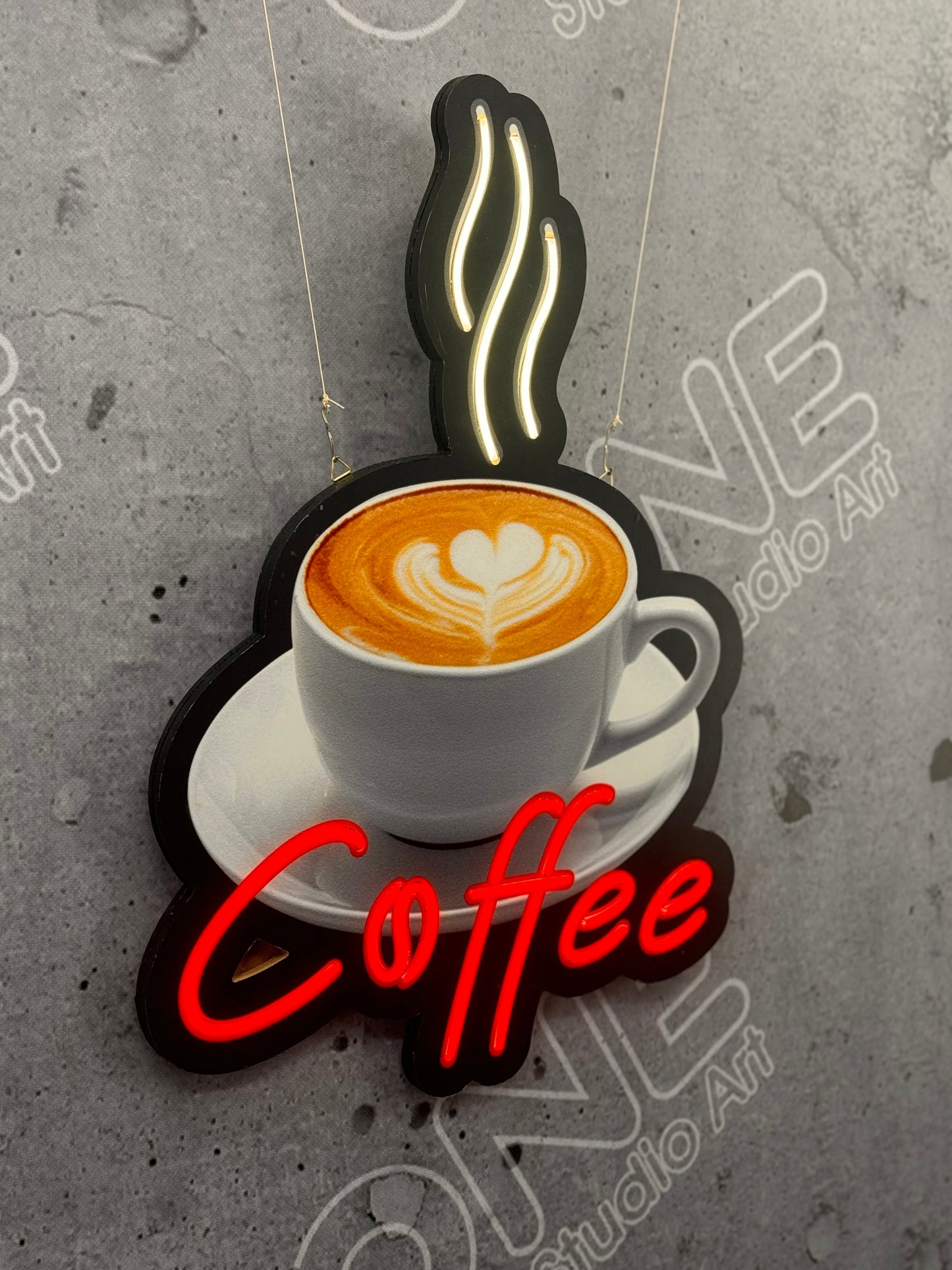 Caffee Neon Led