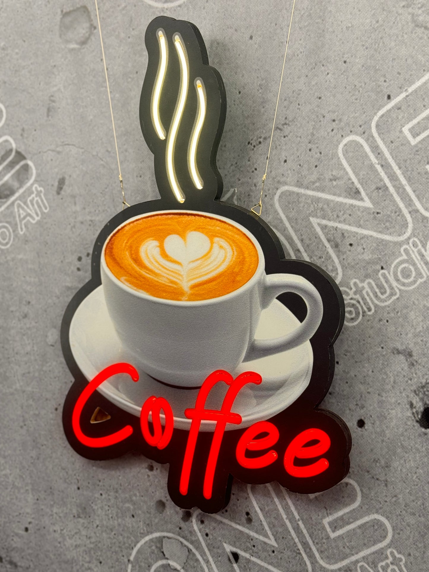 Caffee Neon Led