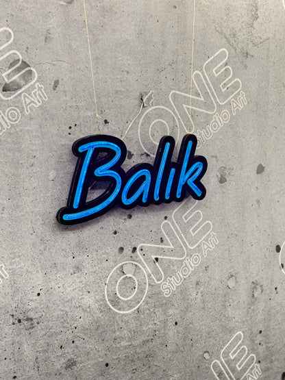 Balık Neon Led