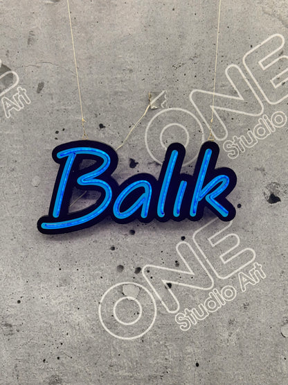 Balık Neon Led