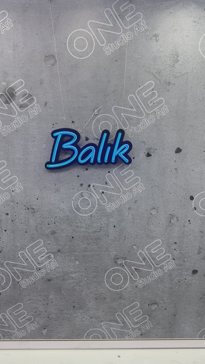 Balık Neon Led