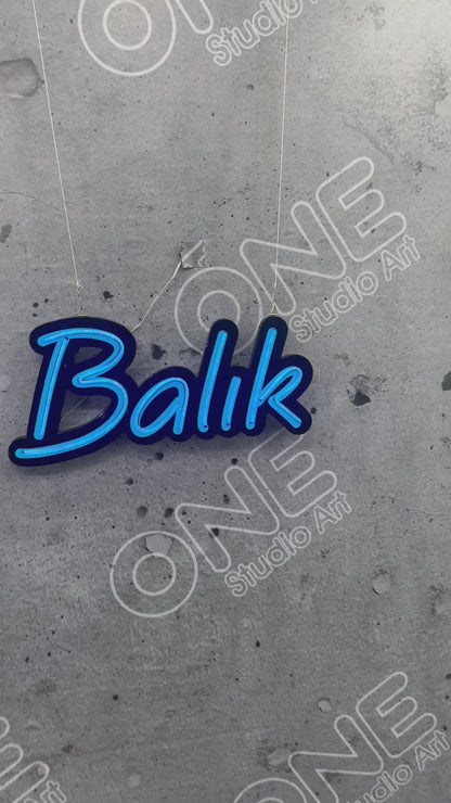 Balık Neon Led