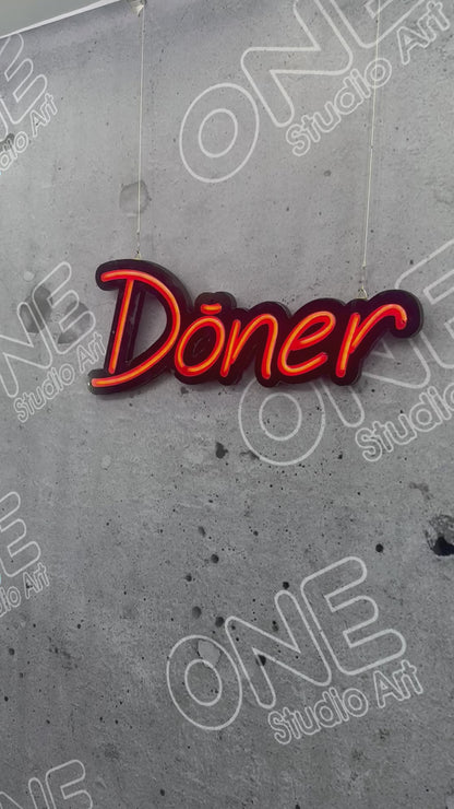 Döner Neon LED