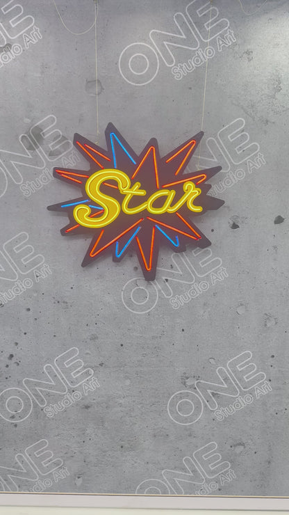 Star Dekor led Neon Tabela